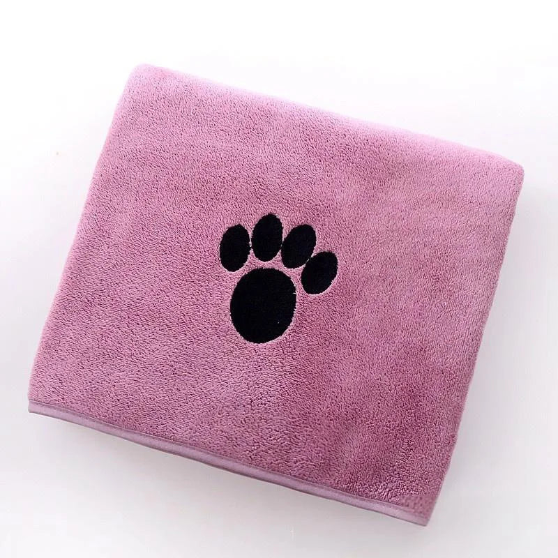 SpotiPaw™ Quick-Dry Super Absorbent Pet Bath Towel