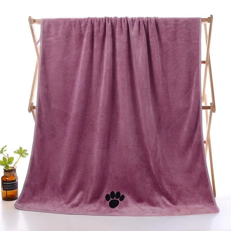 SpotiPaw™ Quick-Dry Super Absorbent Pet Bath Towel