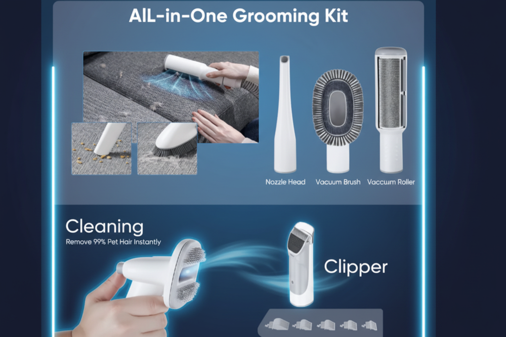 Grooming Kit - Navy Blue Version
