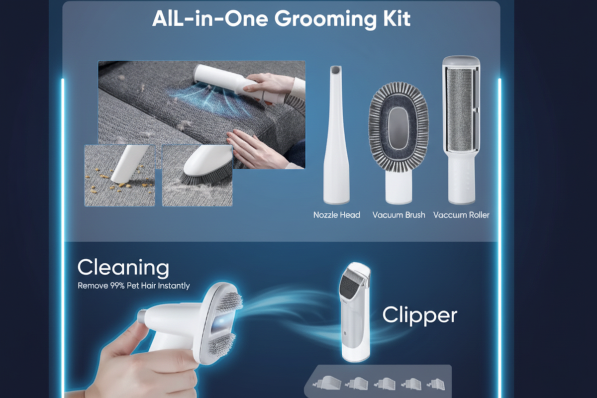 Grooming Kit - Navy Blue Version